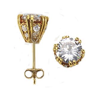 Earrings Round Post