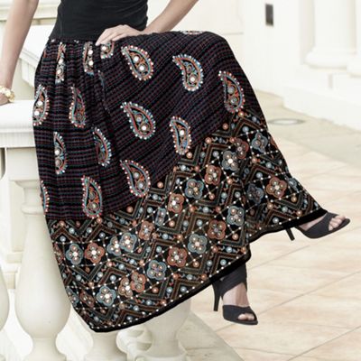 Plus-Size BoHo Skirt