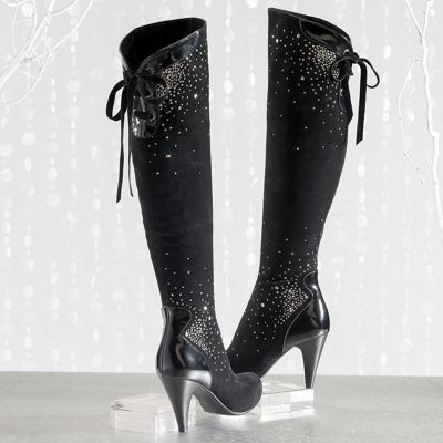 Boot Bling Over The Knee By Midnight Velvet