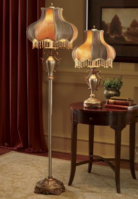 Beaded Victorian Lamps