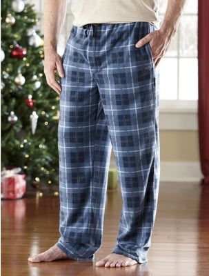 Pant Micro Fleece Plaid