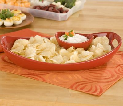 Rachael Ray Chip N Dip Server