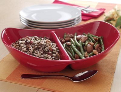 Rachael Ray Serving Dish Divided