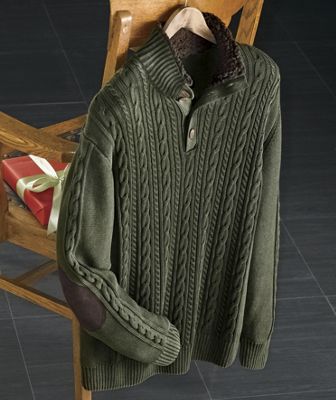 Sweater, Sherpa Collar