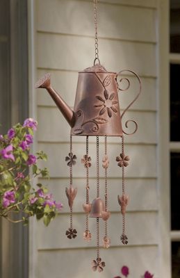 watering can wind chime