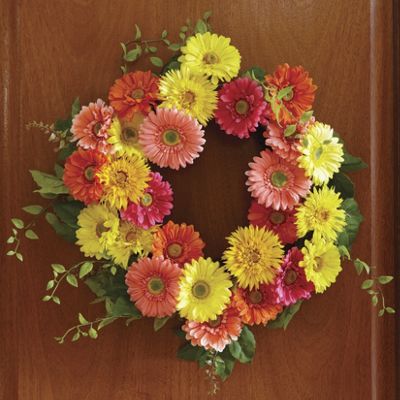 Gerbera Daisy Wreath