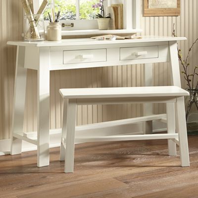 Rustic Desk And Bench