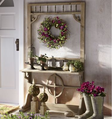 Screen Door Plant Shelf