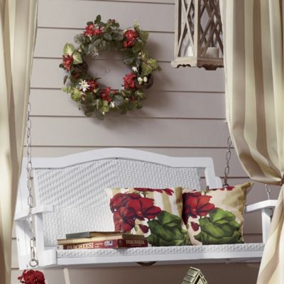 Weather resistant Wicker Swing