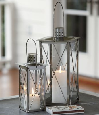 Set Of 2 Candle Lanterns