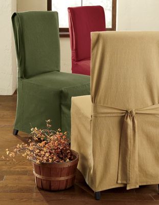 Slipcover Dining Chair Solid