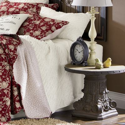 Karalee Oversized Handcrafted Ruffled Quilt And Sham