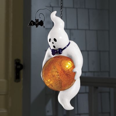 Solar Gazing Ball Ghost