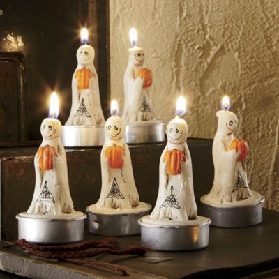 Spook Tealights Set Of 6