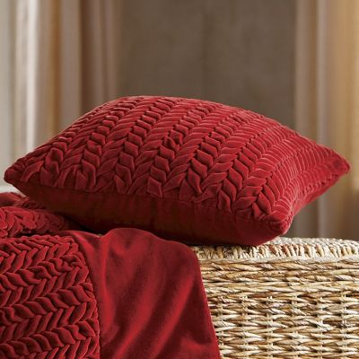 Pillow Velvet Puckered