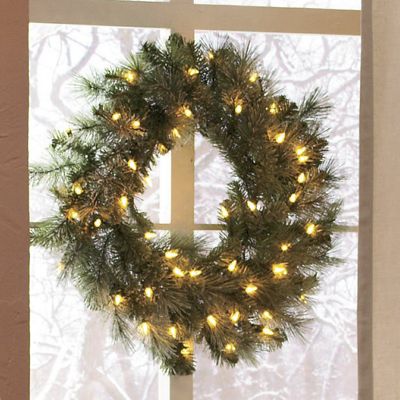 Pre lit Wreath
