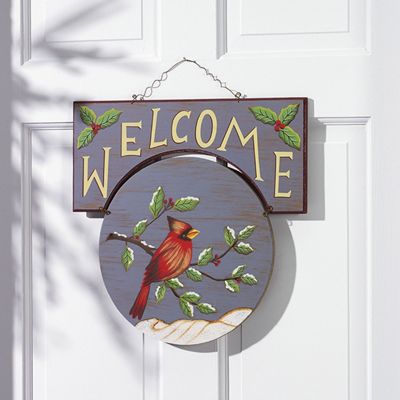 Welcome Sign Cardinal