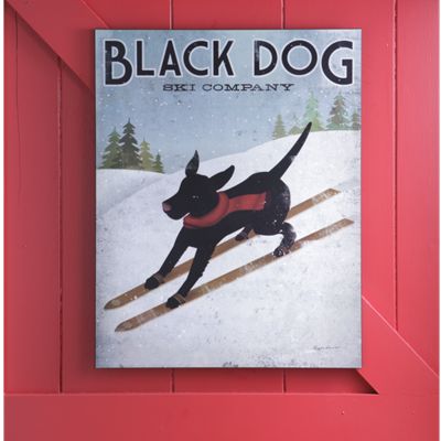Plaque Black Dog Ski Company