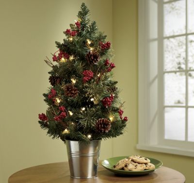 Tabletop Lighted Tree