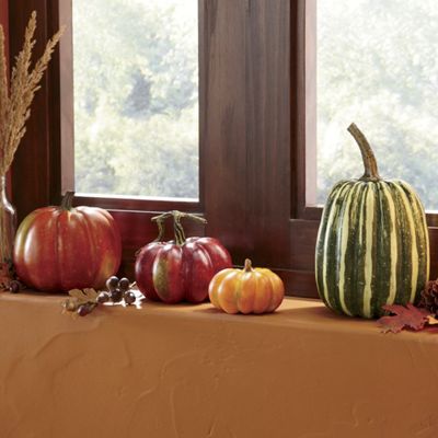Set Of 4 Pumpkins