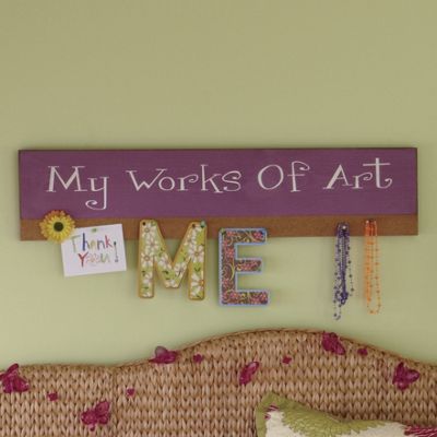 sign board with cork