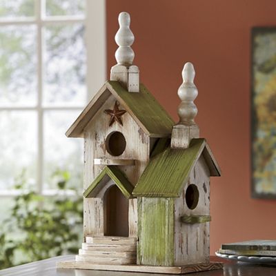decorative birdhouse
