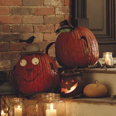 Witch and Scarecrow Pumpkin Dress up Kits