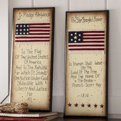 Patriotic Plaques