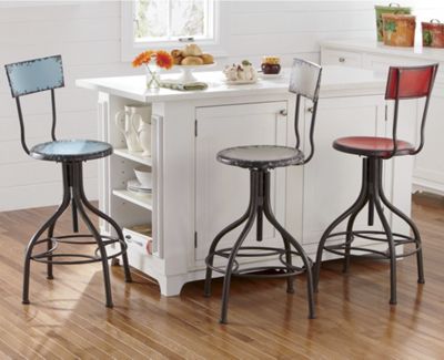 adjustable retro stool