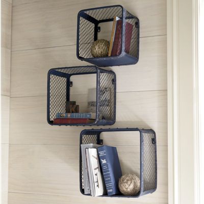 set of 3 wall cubbies