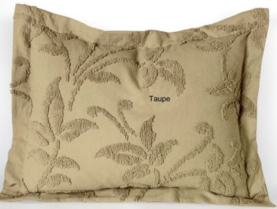 Ruffled Chenille Bedspread
