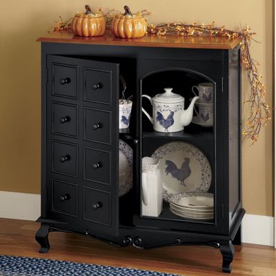 Two tone Curved Console