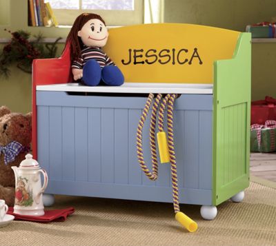 Personalized Toy Box