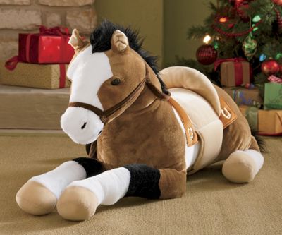 Jumbo Plush Horse