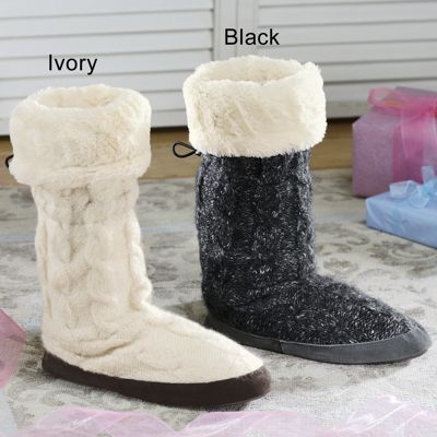 Fluffy Cable Muk Luks