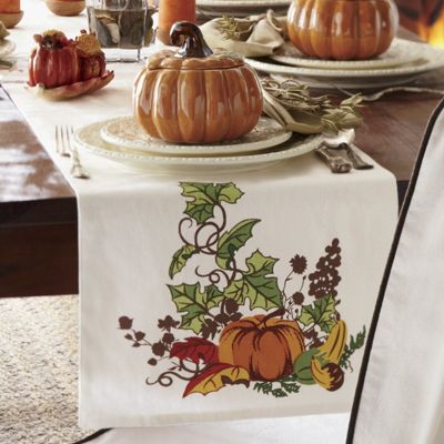 Pumpkin Table Runner