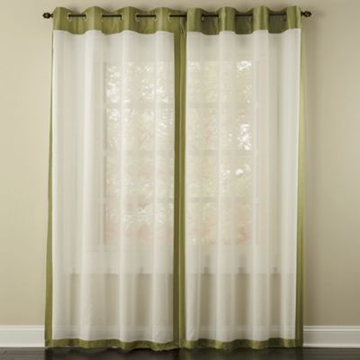 Soho Grommet Top Bordered Sheer Panels