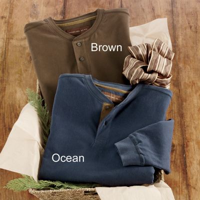 Brushed Henley