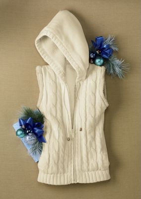 Hooded Sweater Vest