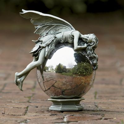 Sleepy Fairy Gazing Ball
