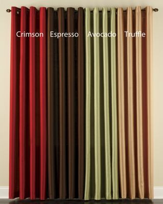 Soho Grommet Top Bordered Sheer Panels