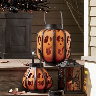 Pumpkin Face Lanterns