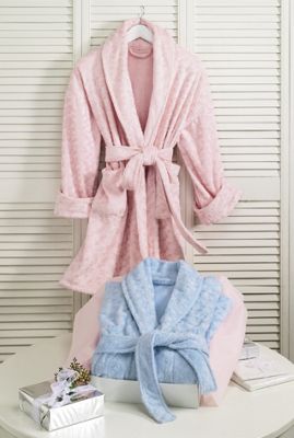 Twisted Plush Robe