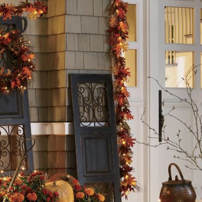Lit Fall Garland