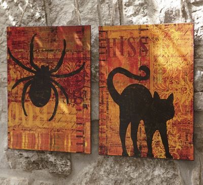 Halloween Plaques