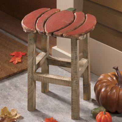 Decorative Pumpkin Stool