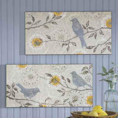 Set Of 2 Silverwood Plaques