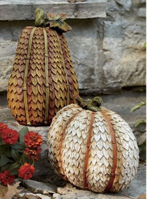 Set Of 2 Pumpkins