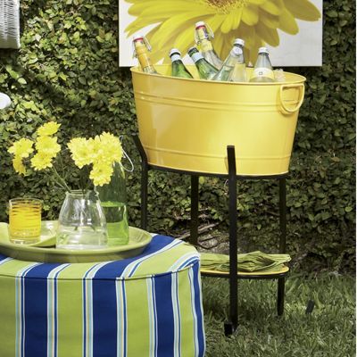 party tub cooler with stand