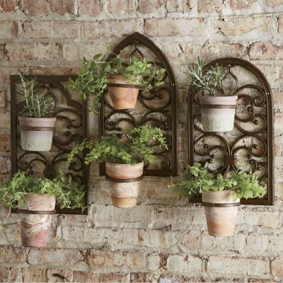 Set Of 3 Flower Pot Holders